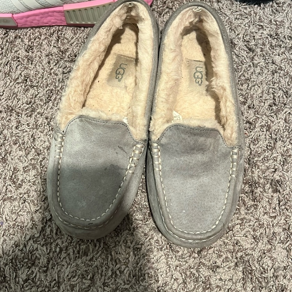 Grey Ugg slippers